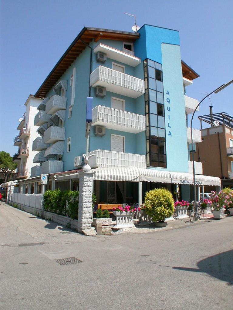 Albergo Aquila Lido di Jesolo Exteriör bild